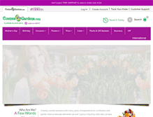 Tablet Screenshot of cosmeagardens.com